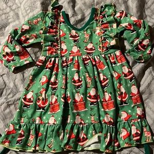 Like New Santa dress 12 months